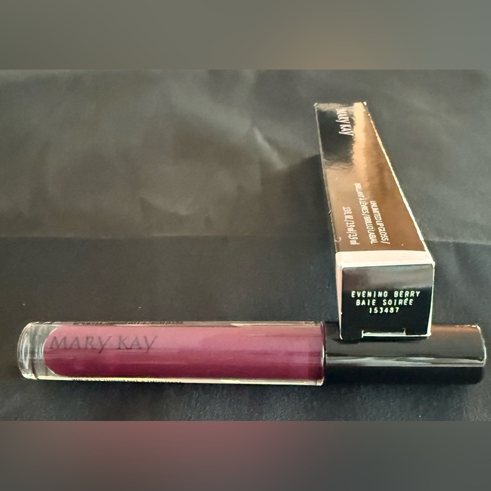 Mary Kay Unlimited Lip Gloss Evening Berry New in Box